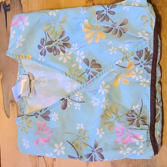 SB Scrubs Tops - SB Scrubs Top Fitted Sz XS Floral